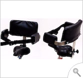 Saddle with back rest